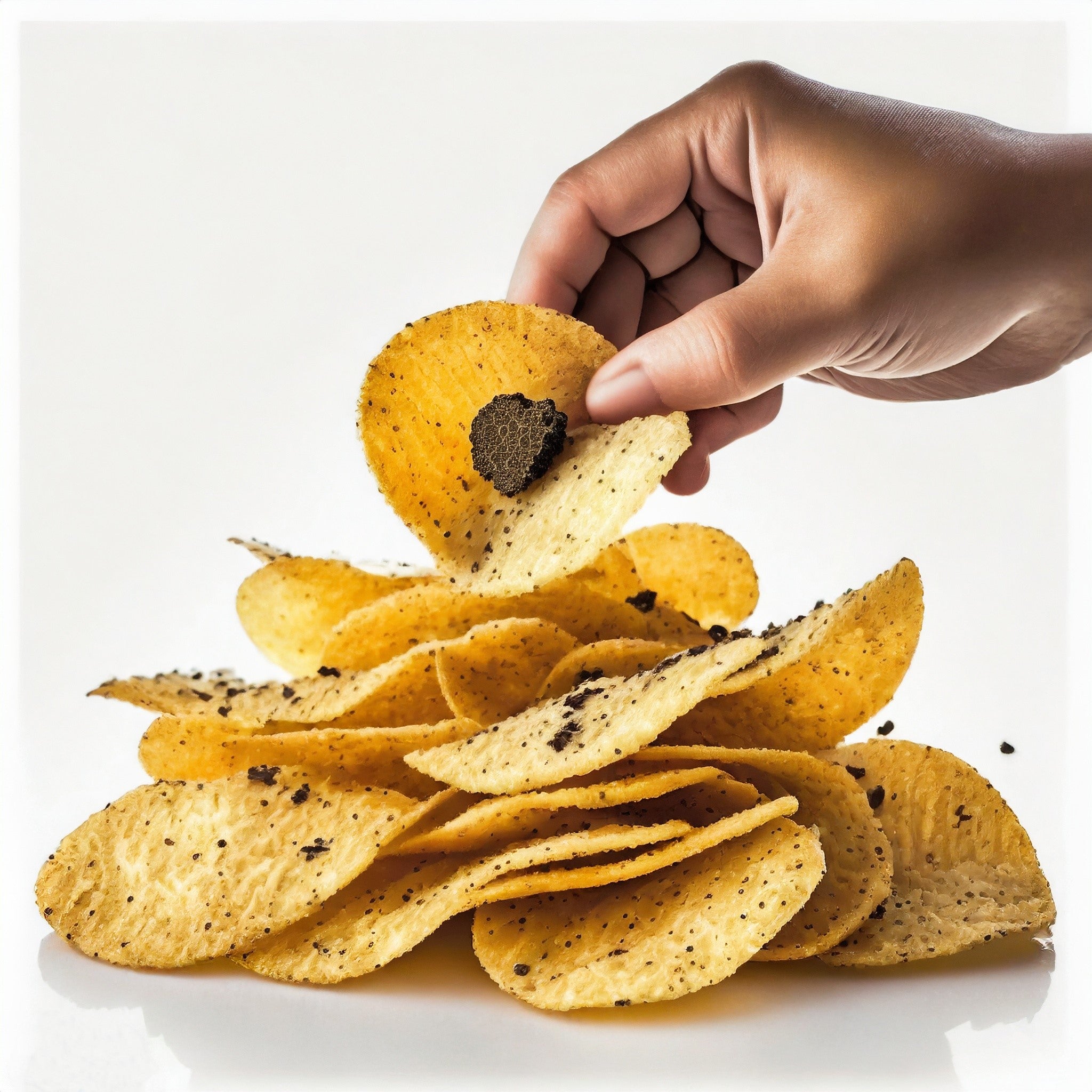 Chips with truffles