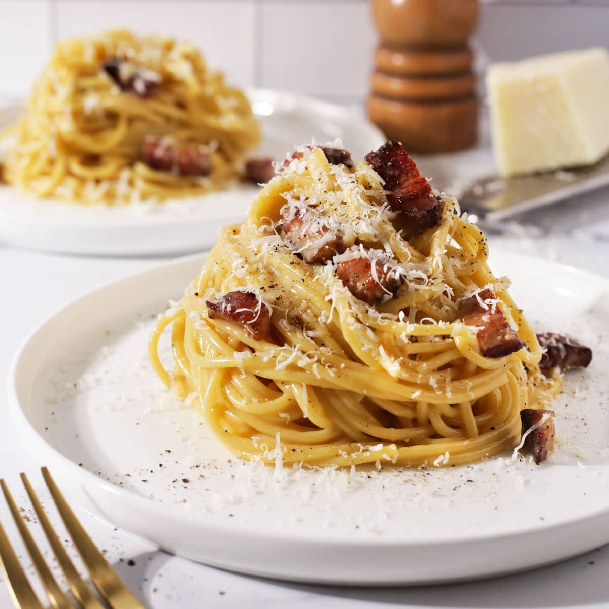 Menu Carbonara